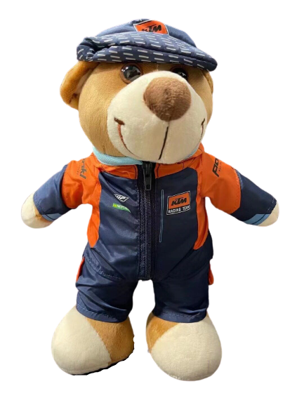 Motorcycle sport accessory plush Teddy bear