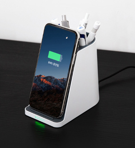 Multifunction USB Charging Pen Holder – Custom Logo Available