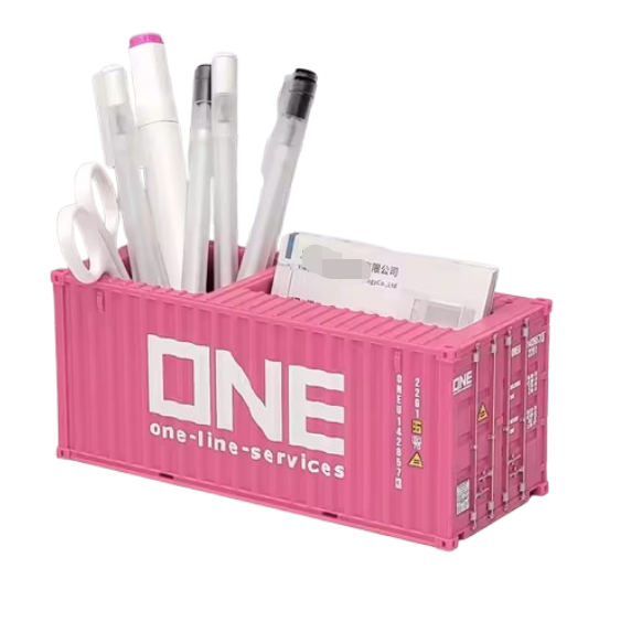 Container Shape Multifunction Pen Holder – Custom Logo Printed